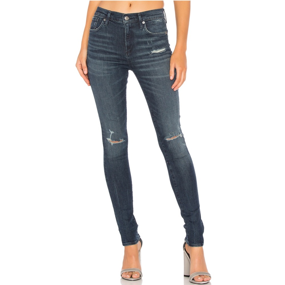 SOLD OFFLINE -Agolde Sophie High Rise Skinny Jeans